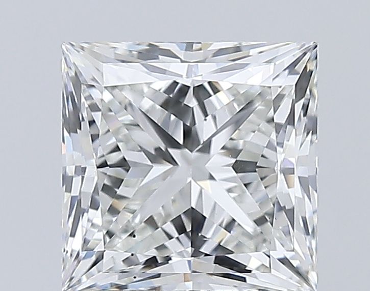 3.01 ct. princess Lab Grown Diamond front image