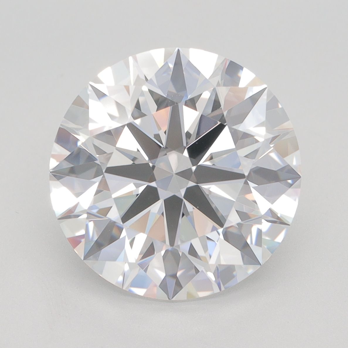 5.46 ct. round Lab Grown Diamond front image