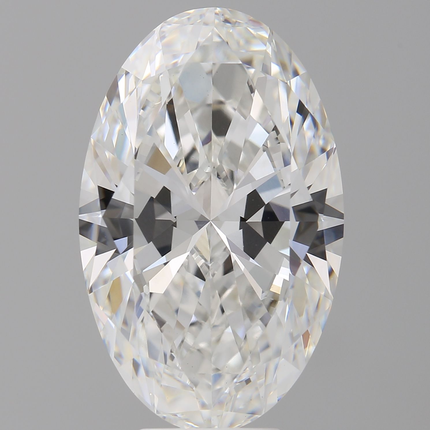8.04 ct. oval Lab Grown Diamond front image