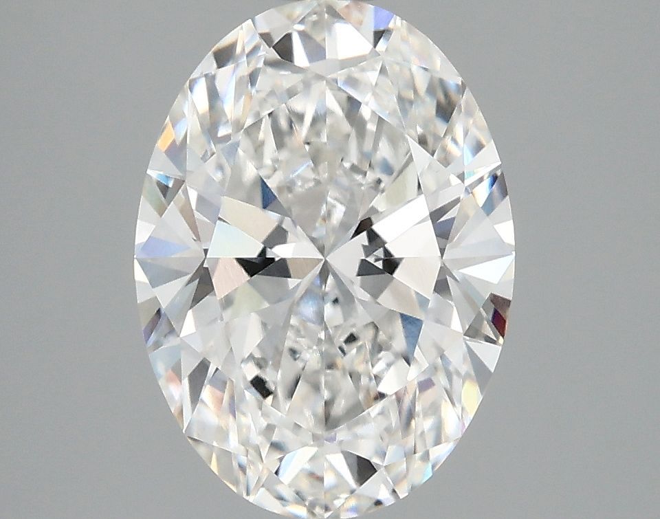 2.87 ct. oval Lab Grown Diamond front image