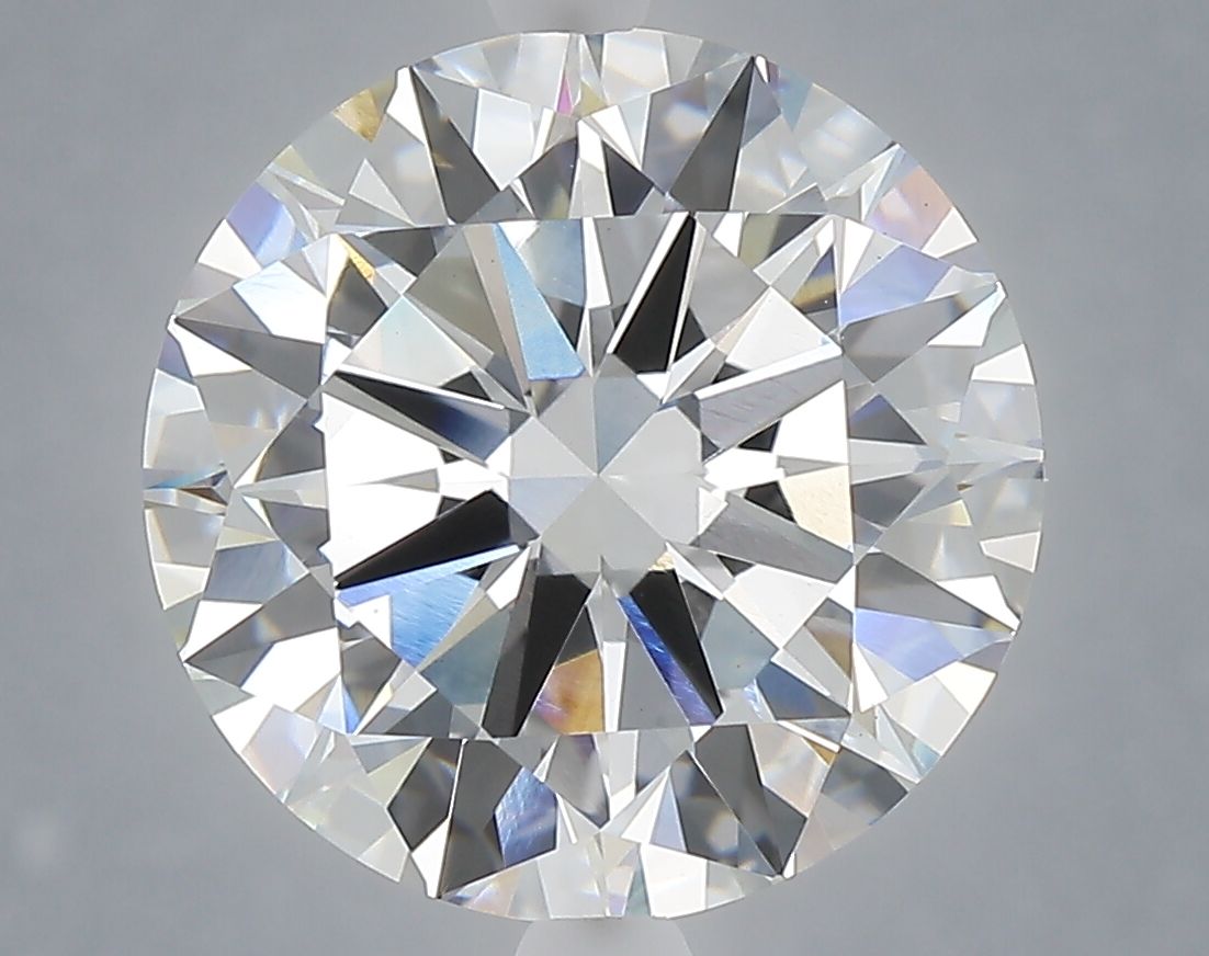 6.01 ct. round Lab Grown Diamond front image