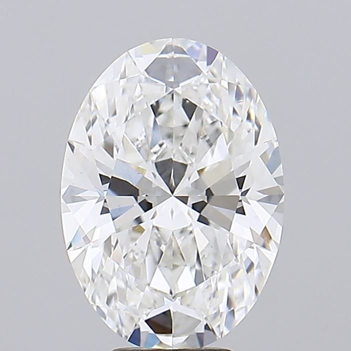 4.26 ct. oval Lab Grown Diamond front image