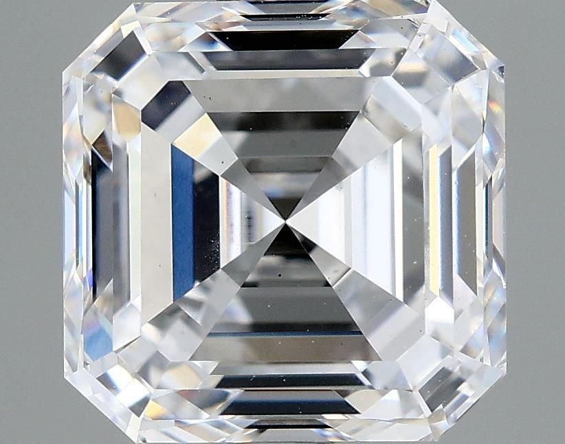5.23 ct lab-grown Square emerald Diamond