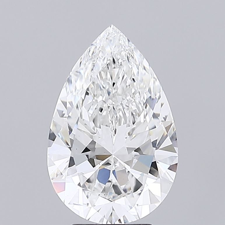 3.78 ct. pear Lab Grown Diamond front image