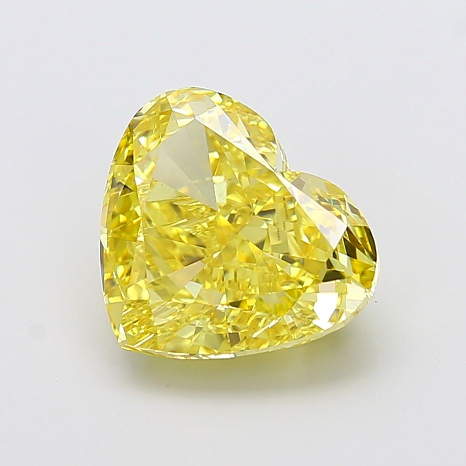 7.07 ct. heart Lab Grown Diamond front image