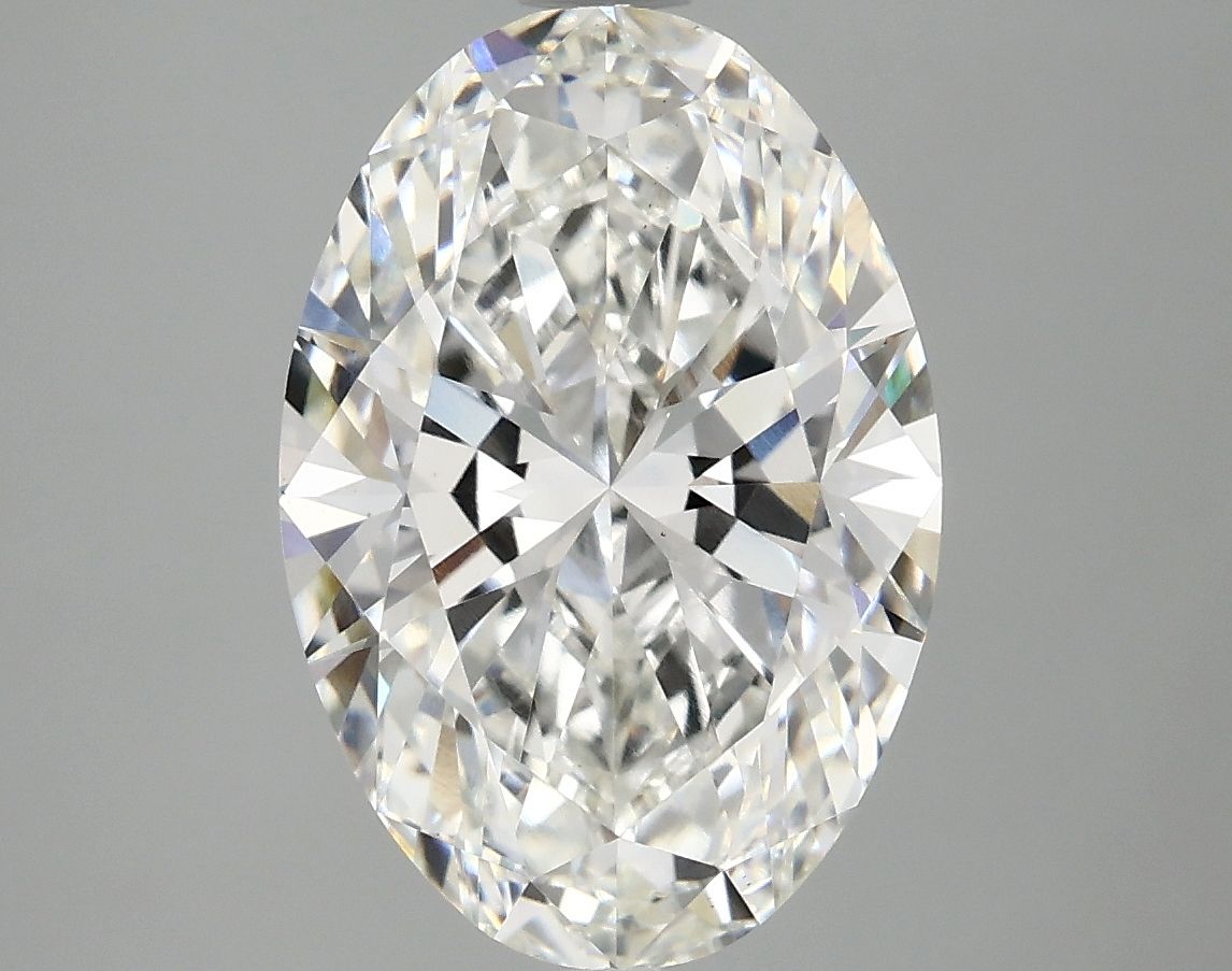 3.87 ct. oval Lab Grown Diamond front image