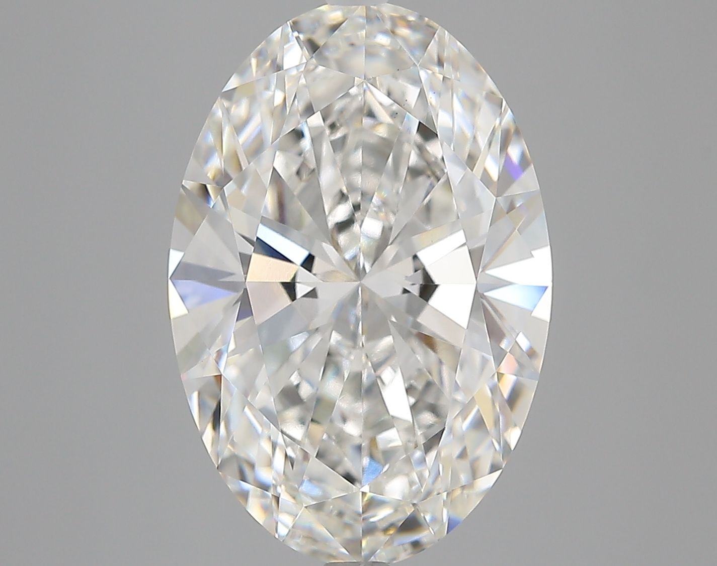 7.07 ct. oval Lab Grown Diamond front image