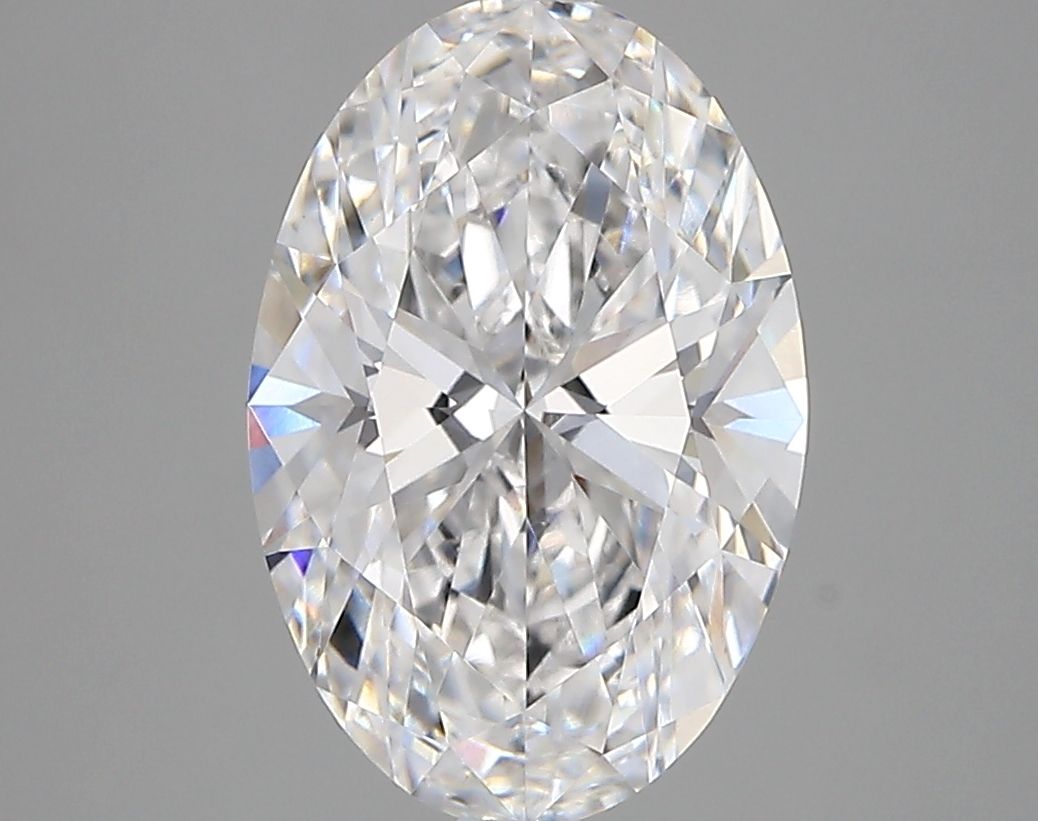 2.85 ct. oval Lab Grown Diamond front image