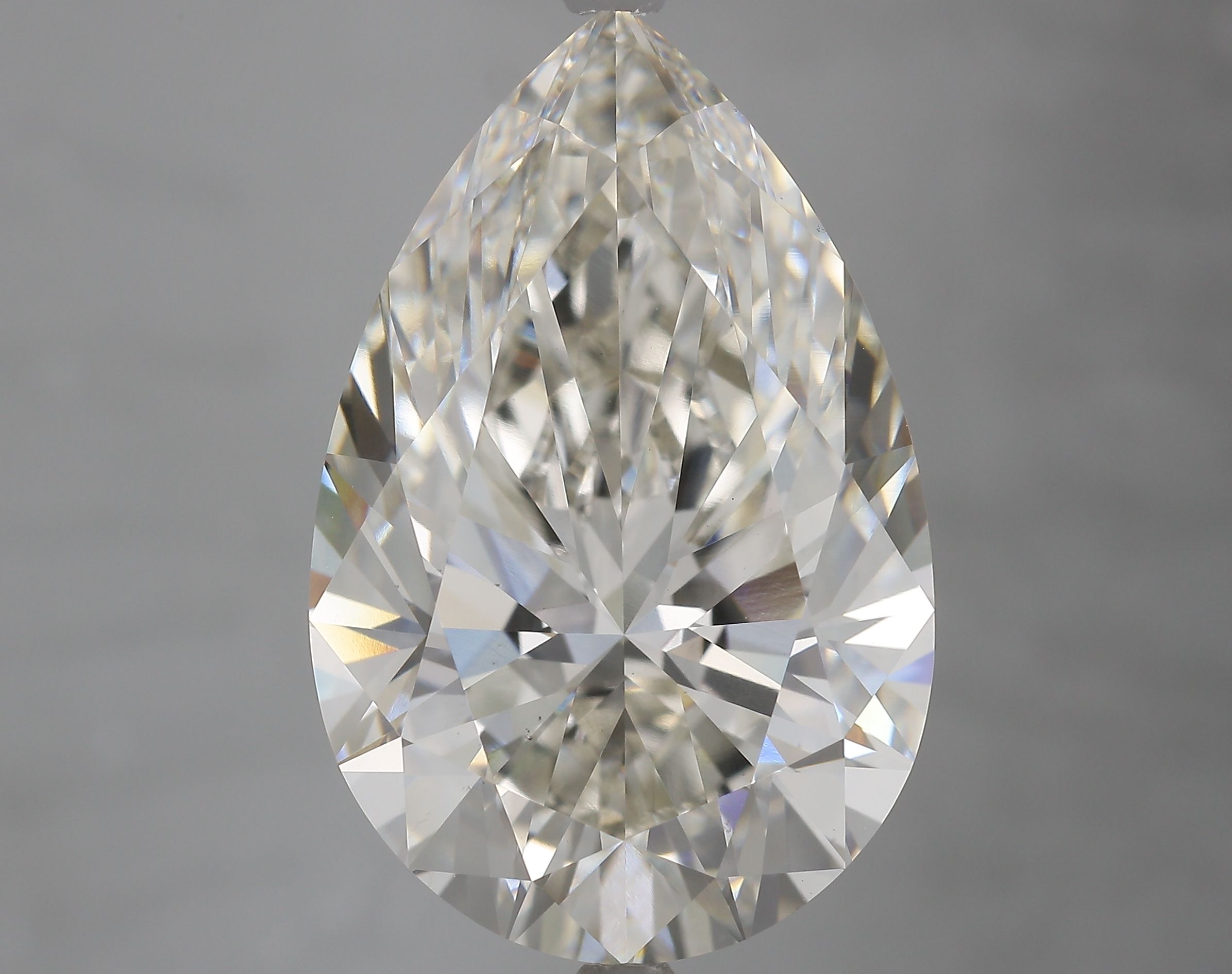 10.15 ct. pear Lab Grown Diamond front image