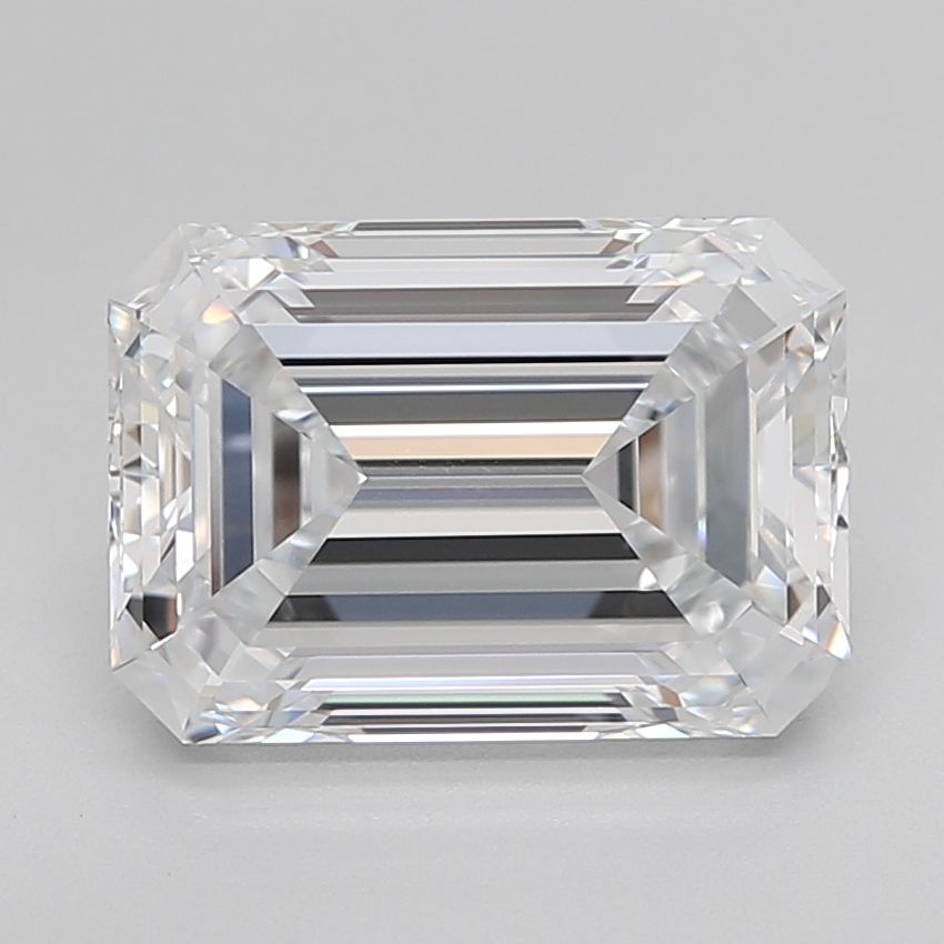 4.08 ct. emerald Lab Grown Diamond front image