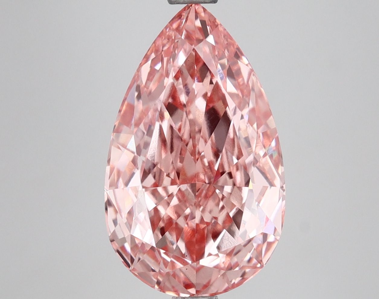 3.70 ct. pear Lab Grown Diamond front image
