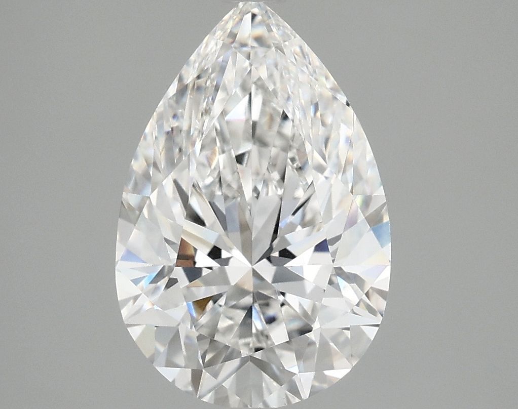 3.02 ct. pear Lab Grown Diamond front image