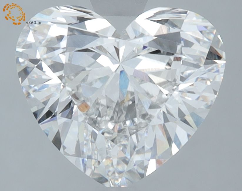 2.59 ct. heart Lab Grown Diamond front image