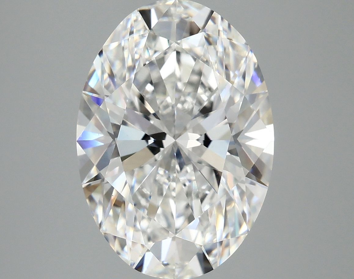 5.09 ct. oval Lab Grown Diamond front image