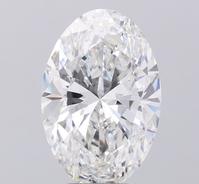 5.02 ct. oval Lab Grown Diamond front image