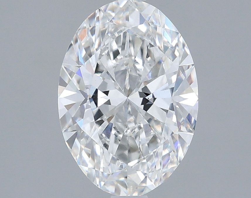 2.08 ct. oval Lab Grown Diamond front image