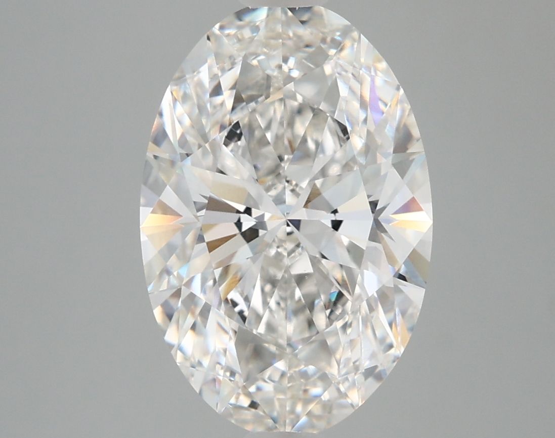 Diamant Ovale 3.83 ct - Couleur F - Pureté VVS2