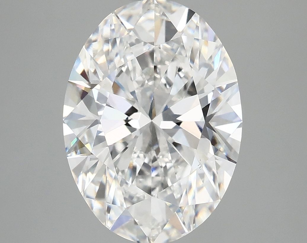 3.78 ct. oval Lab Grown Diamond front image
