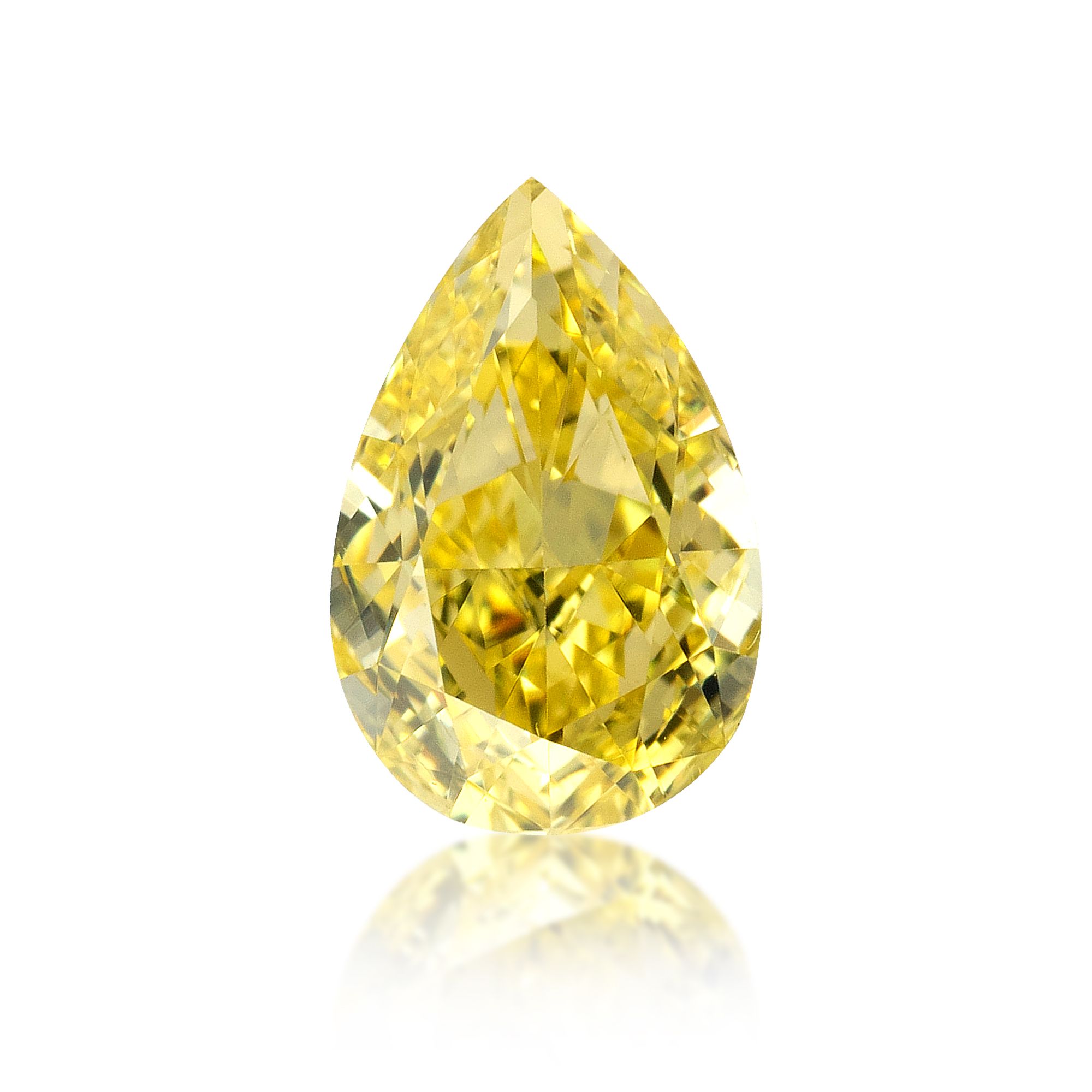 Diament 0.52 ct Fancy Intense Yellow/VVS2