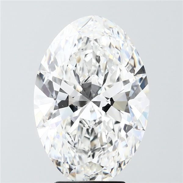 5.01 ct. oval Lab Grown Diamond front image