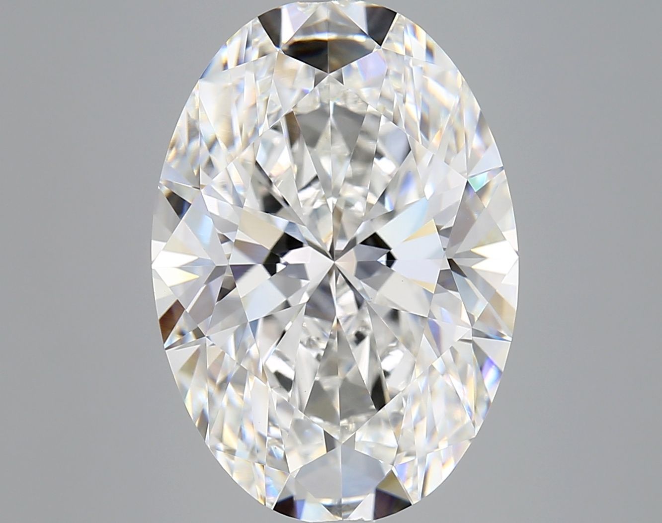 9.08 ct. oval Lab Grown Diamond front image