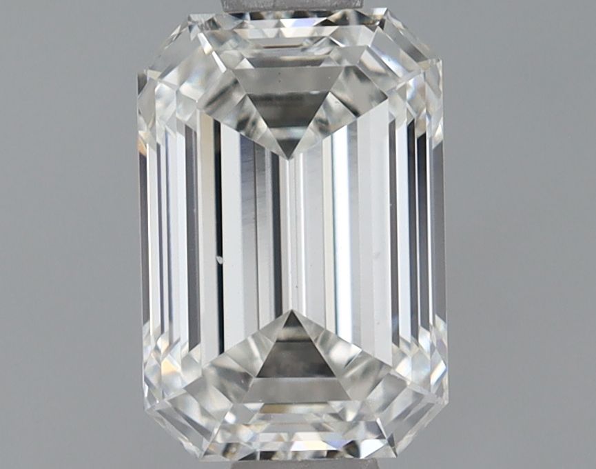 0.85 ct. emerald Lab Grown Diamond front image