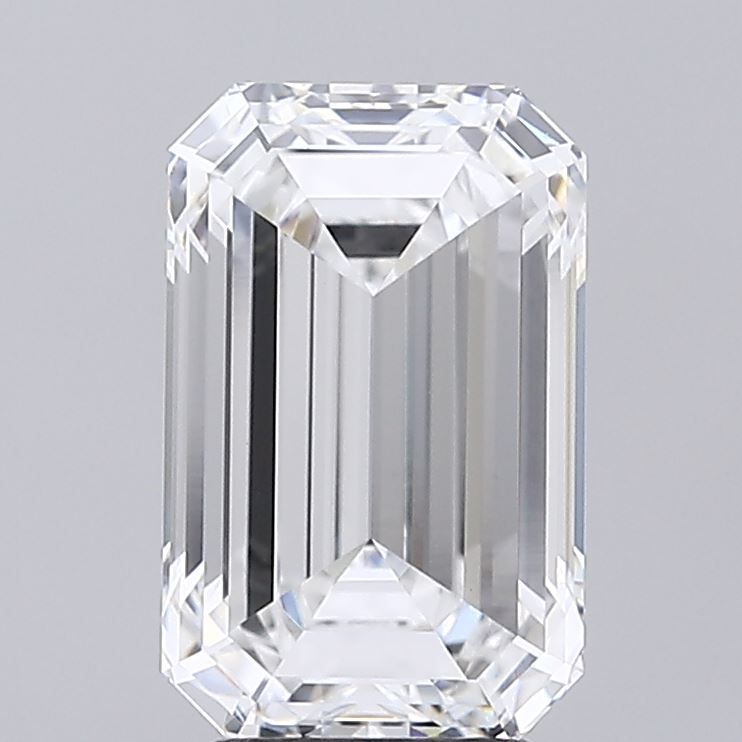 3.86 ct. emerald Lab Grown Diamond front image