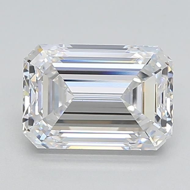 2.60 ct. emerald Lab Grown Diamond front image