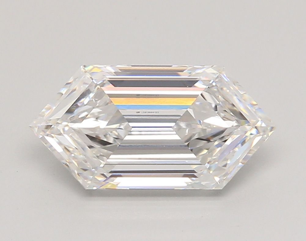 3.04 ct lab-grown Hexagonal Diamond