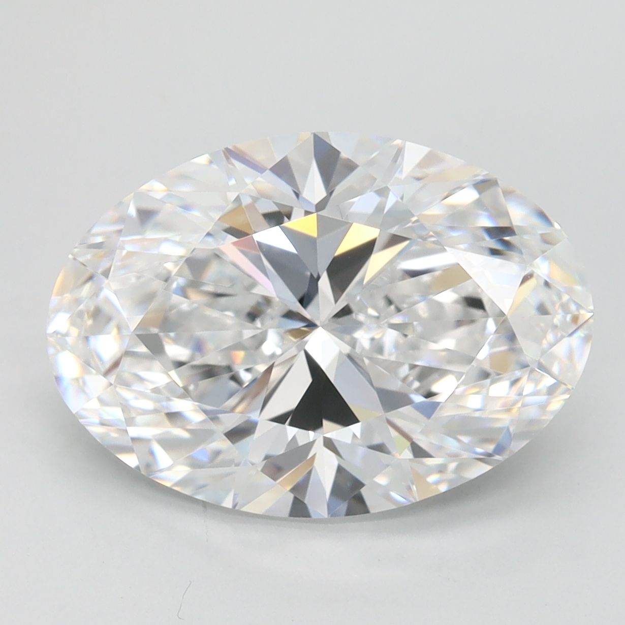 4.02 ct. oval Lab Grown Diamond front image
