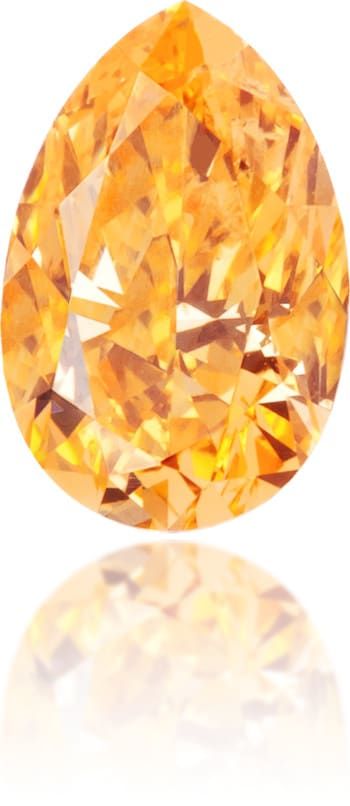Diament 0.31 ct Fancy Vivid Orange/SI1