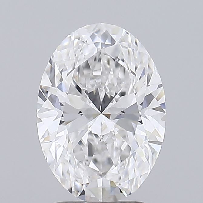 2.06 ct. oval Lab Grown Diamond front image