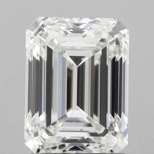 1.70 ct. emerald Lab Grown Diamond front image
