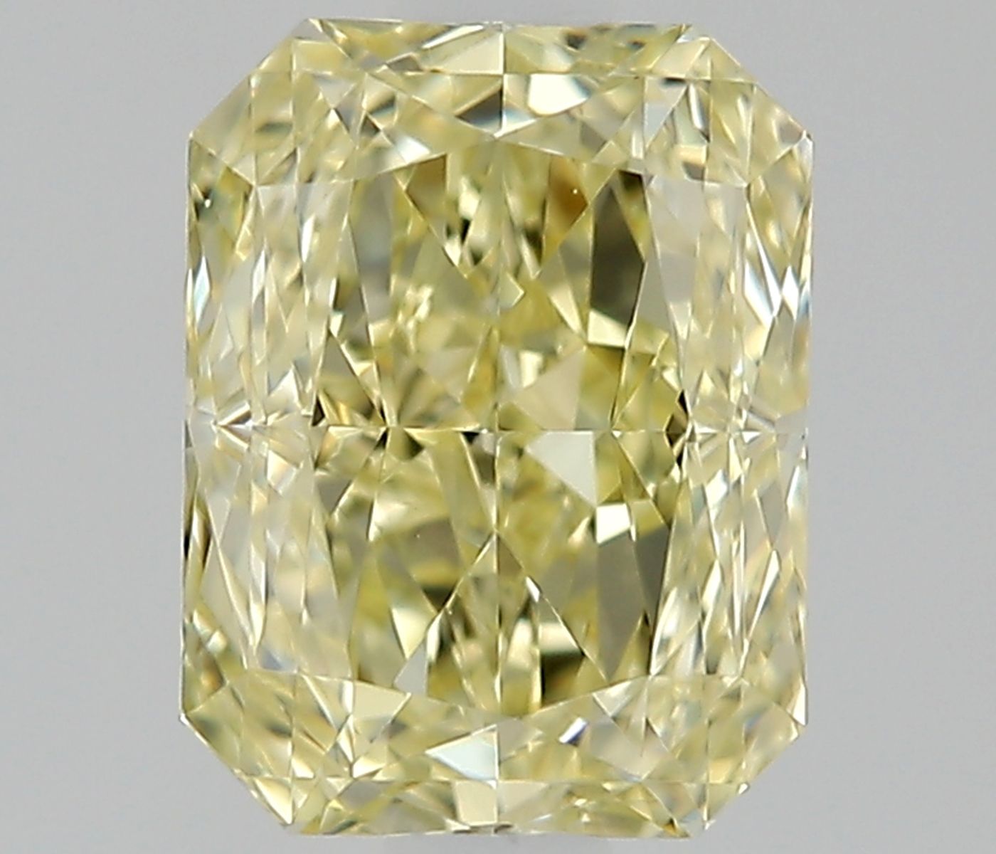 Diament 0.5 ct Fancy Light Yellow/IF
