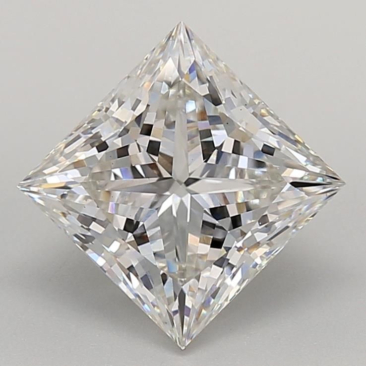 4.08 ct. princess Lab Grown Diamond front image