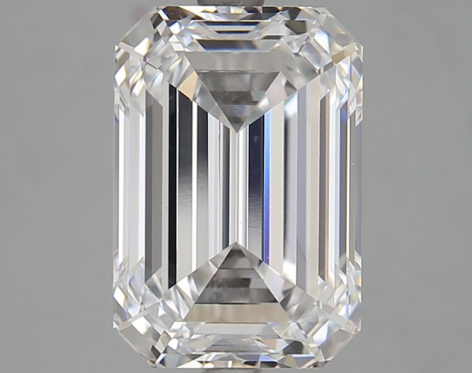 Diamant Émeraude 4.85 ct - Couleur D - Pureté VS1