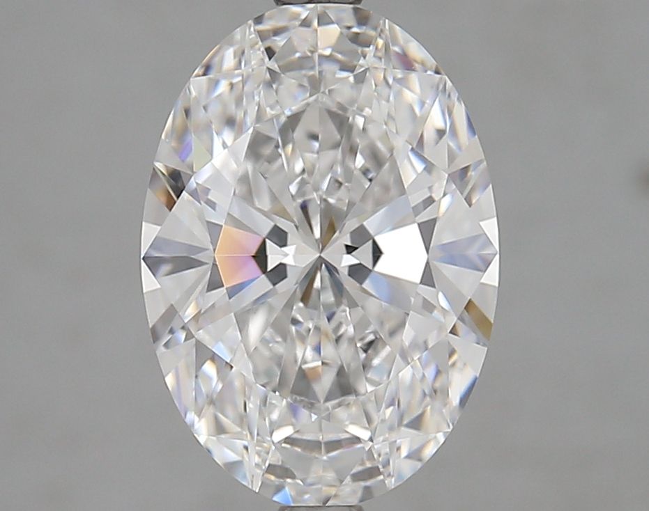3.13 ct. oval Lab Grown Diamond front image