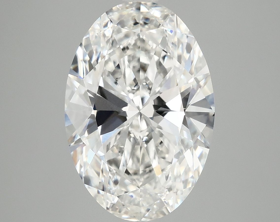 4.40 ct. oval Lab Grown Diamond front image