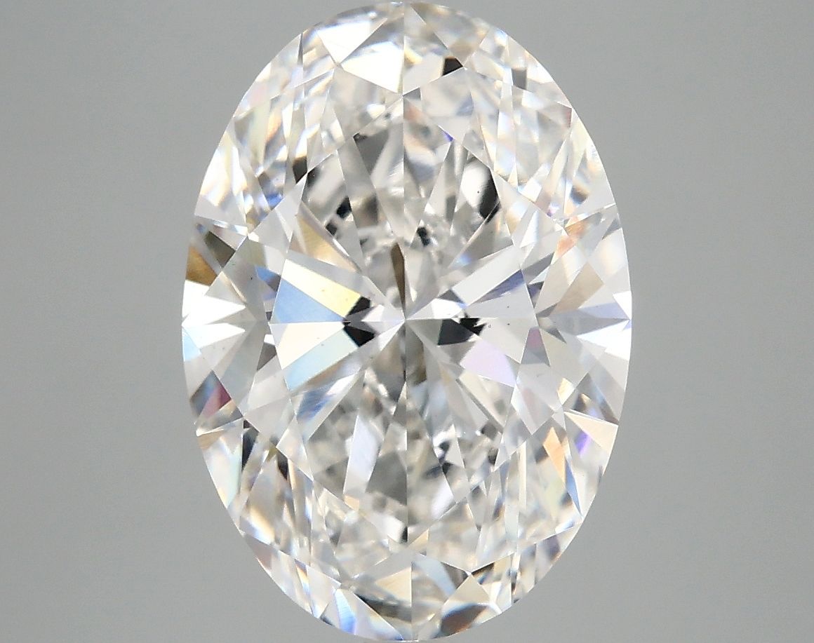 5.00 ct. oval Lab Grown Diamond front image