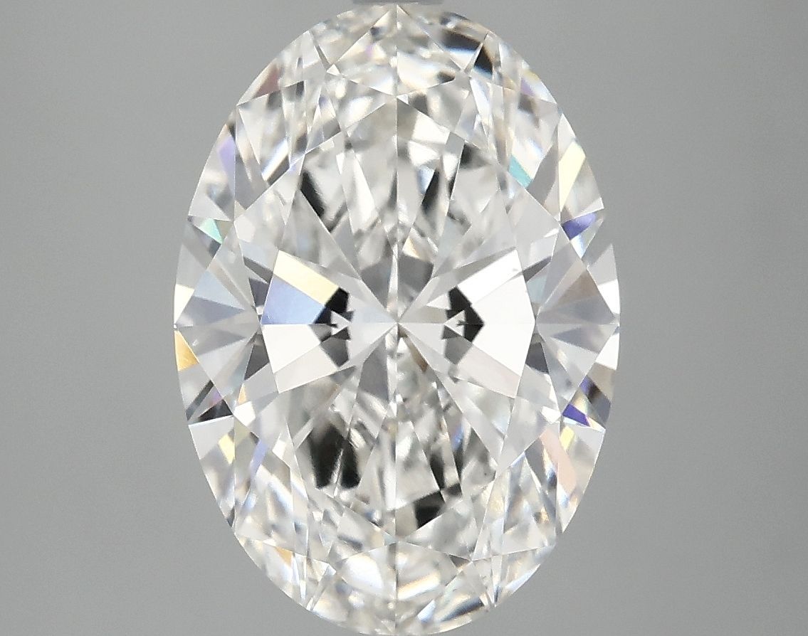 3.93 ct. oval Lab Grown Diamond front image
