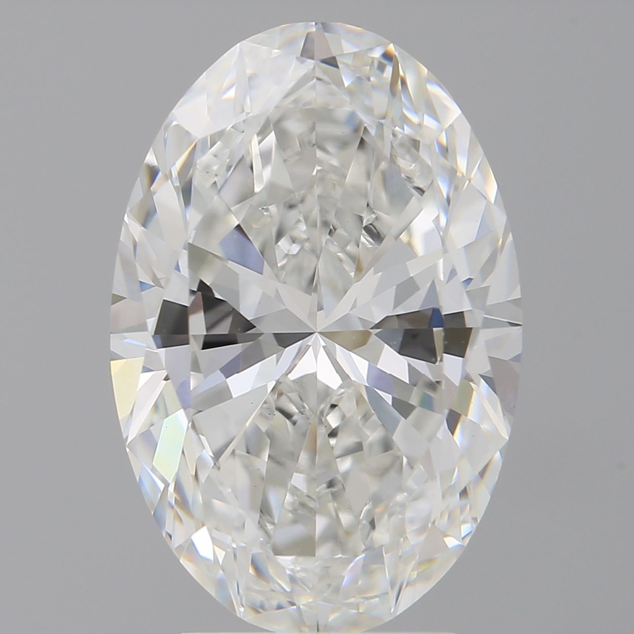 4.00 ct. oval Lab Grown Diamond front image