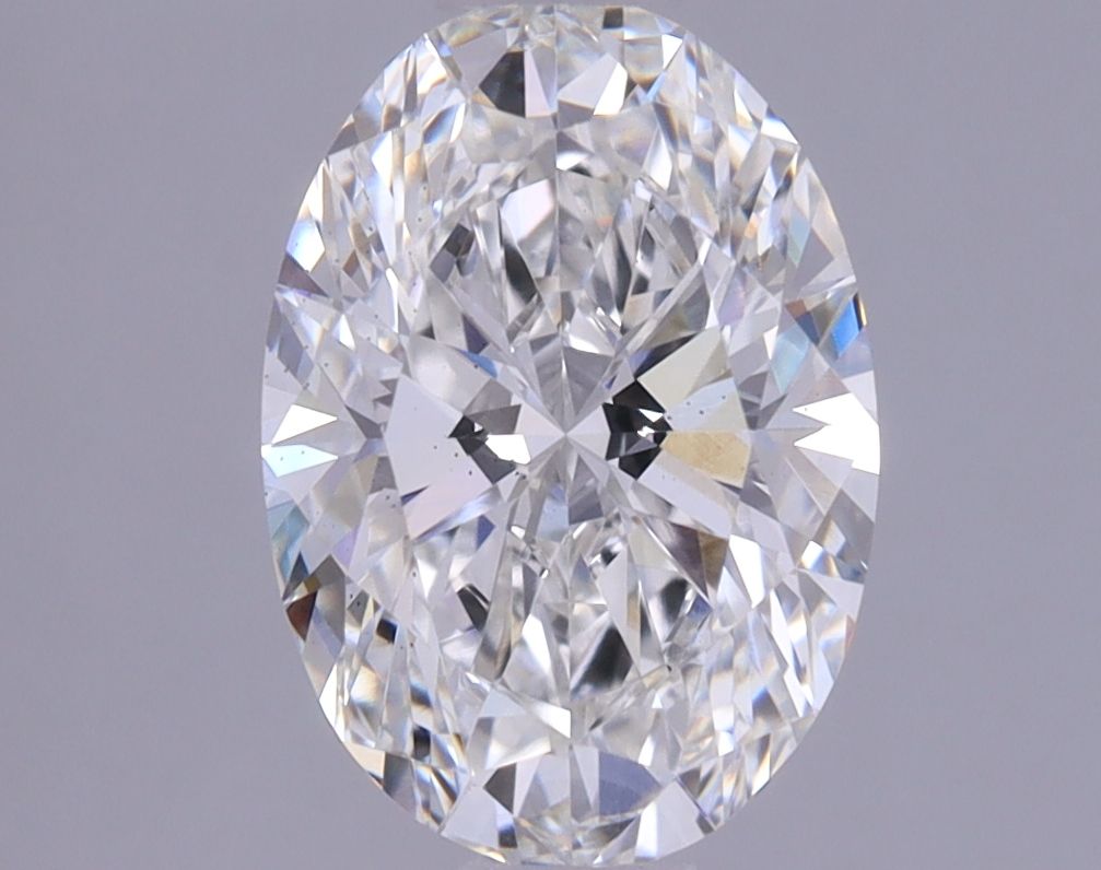 1.45 ct. oval Lab Grown Diamond front image