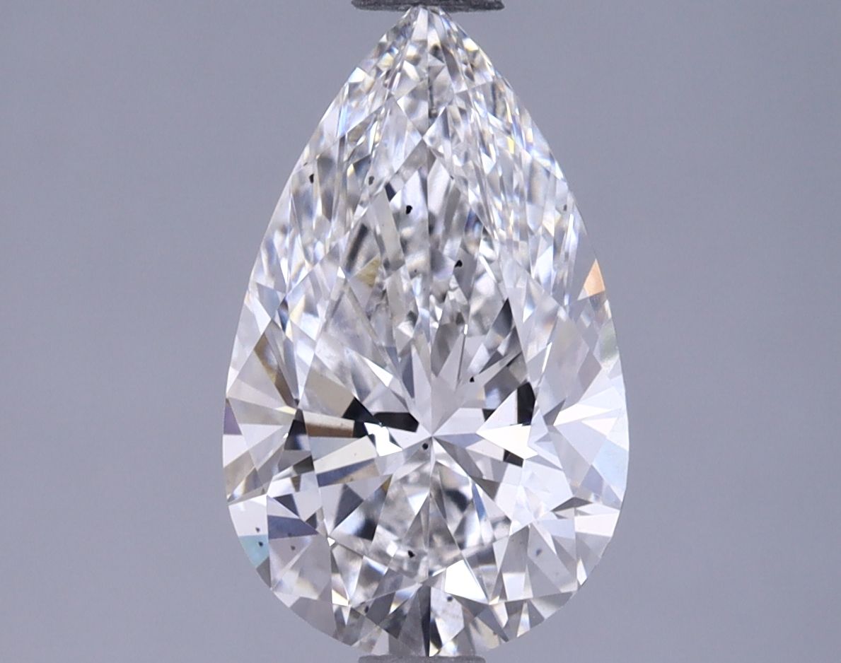 1.70 ct. pear Lab Grown Diamond front image