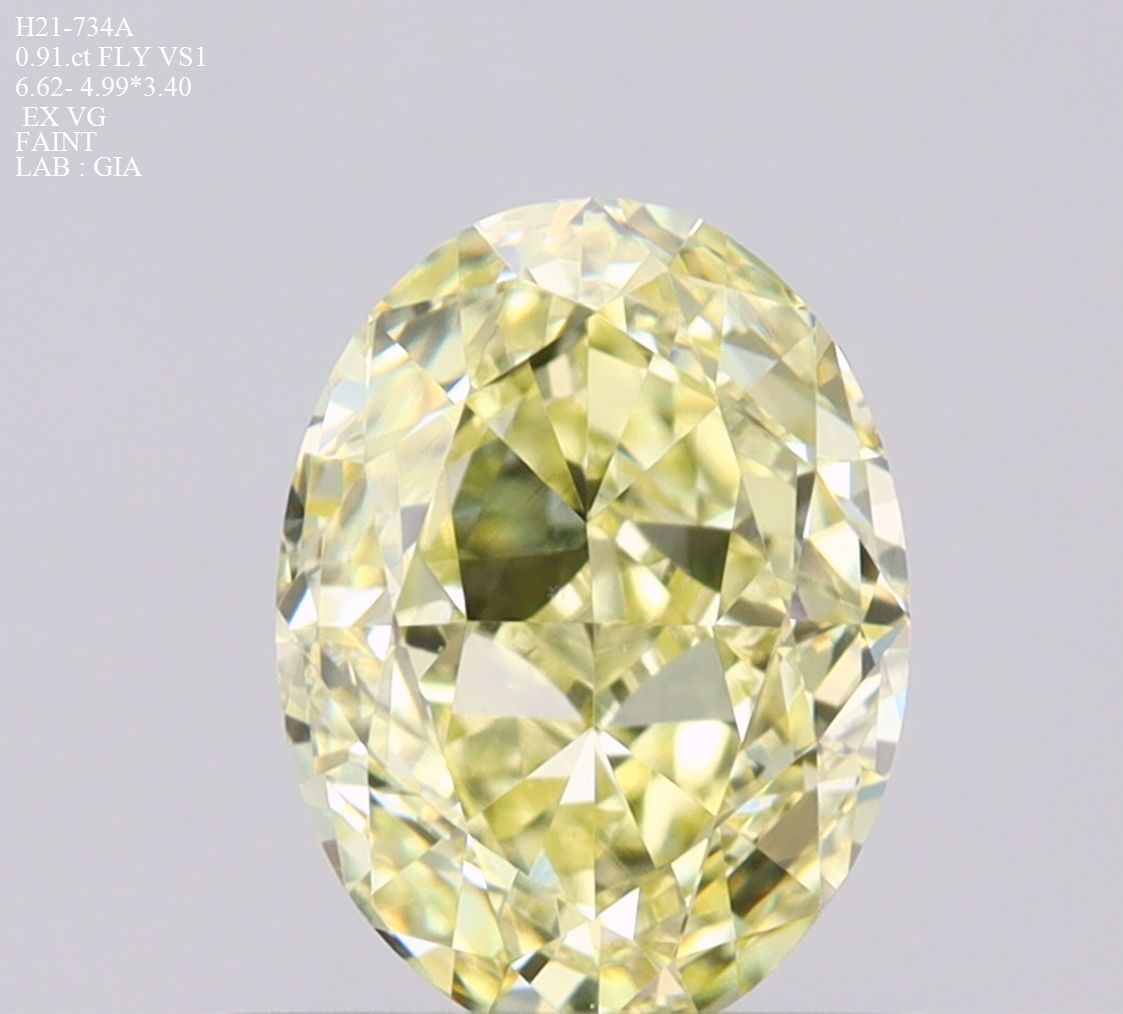 0.91 ct Oval diamond