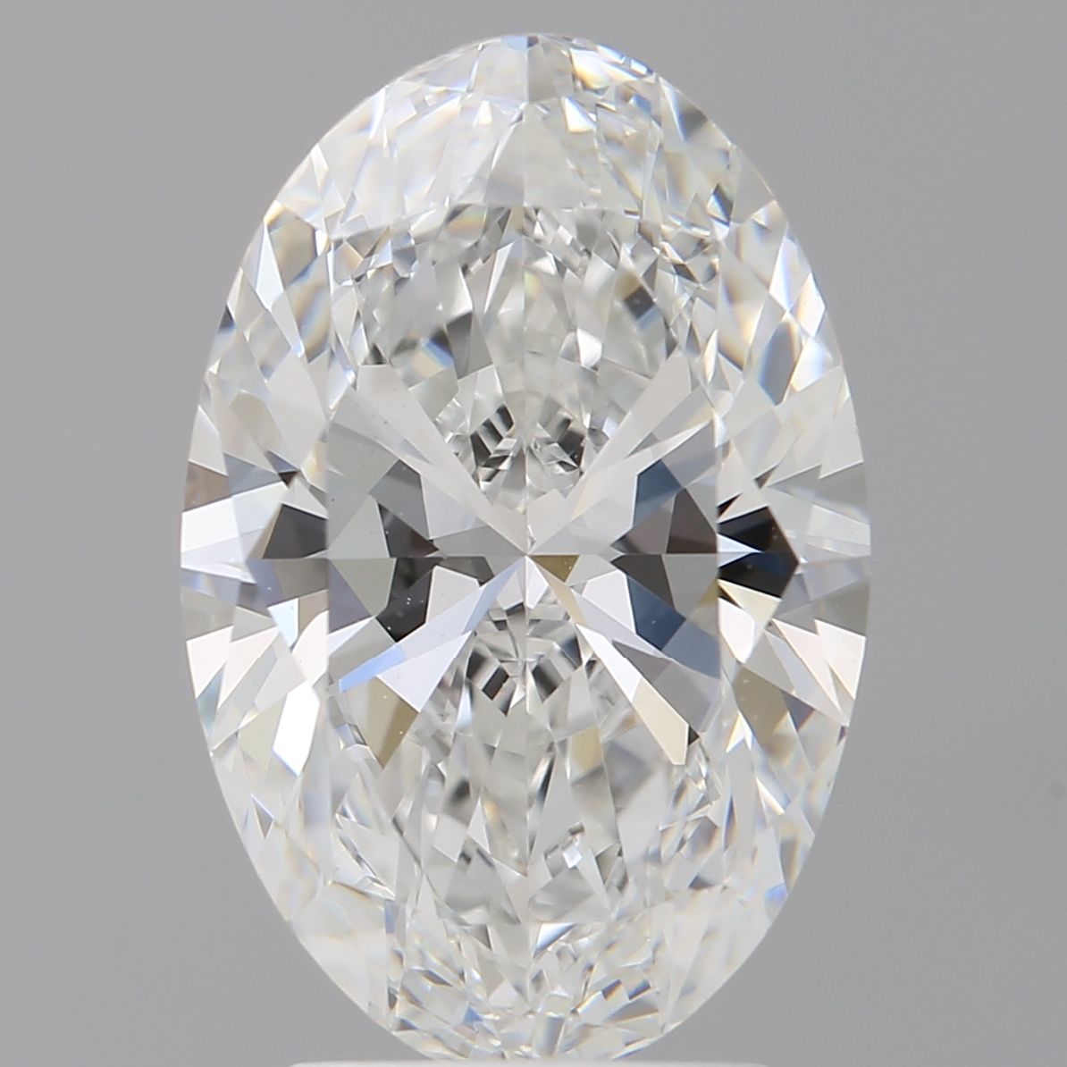3.50 ct. oval Lab Grown Diamond front image