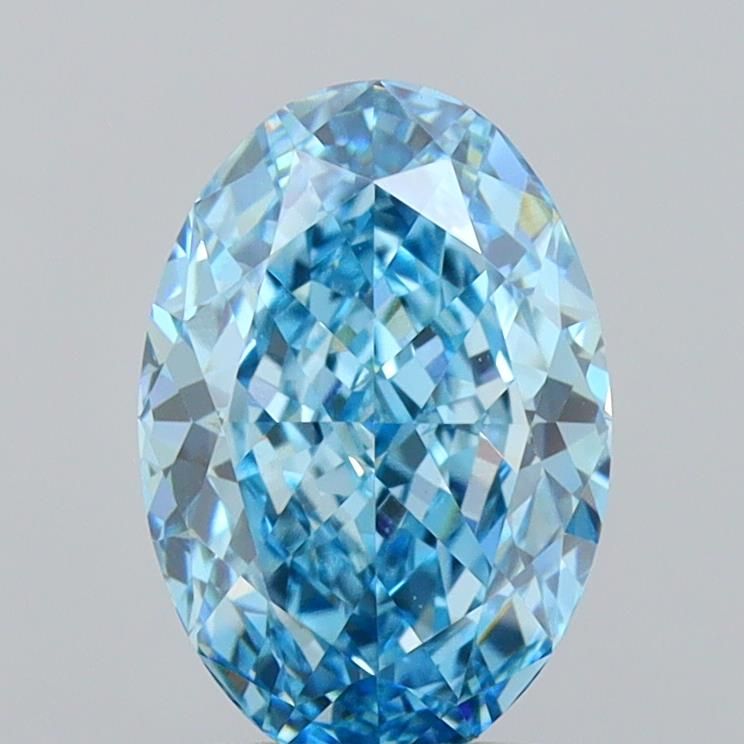 2.17 ct. oval Lab Grown Diamond front image