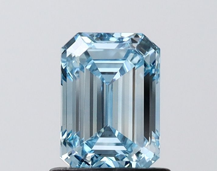 1.12 CT Fancy Vivid Blue EMERALD
