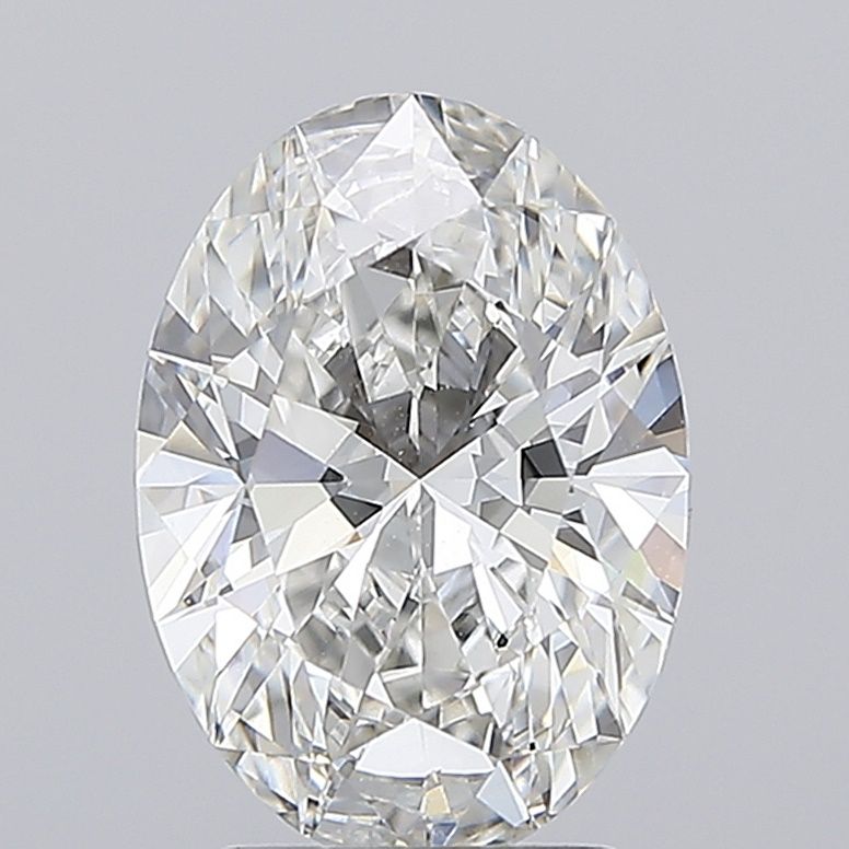 3.27 ct. oval Lab Grown Diamond front image