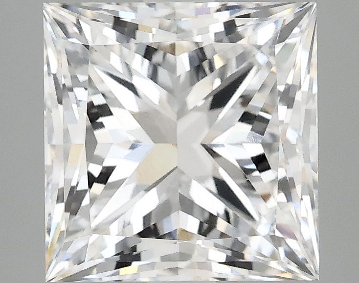 3.04 ct. princess Lab Grown Diamond front image