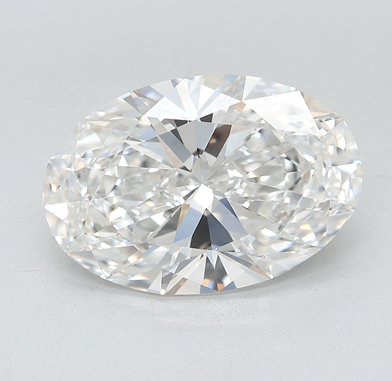 4.78 ct. oval Lab Grown Diamond front image